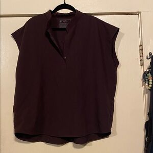 Figs Women's Top in Dark Purple